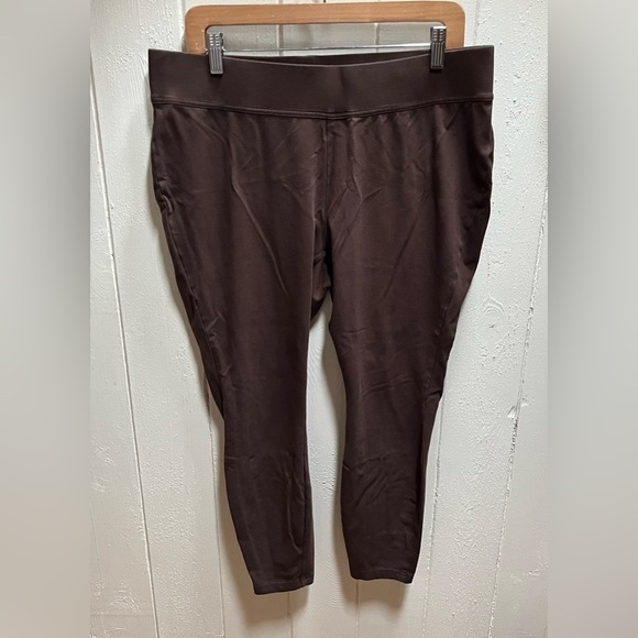 Lands’ End Brown Leggings - Picture 1 of 10